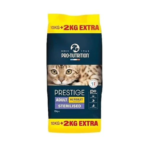 Pro Nutrition Prestige Sterilised Tavuklu Kısırlaştırılmış Kedi Maması 10KG+2KG