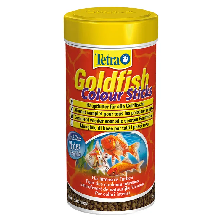 Tetra Goldfish Renklendirici Japon Çubuk Balık Yemi - 250ML