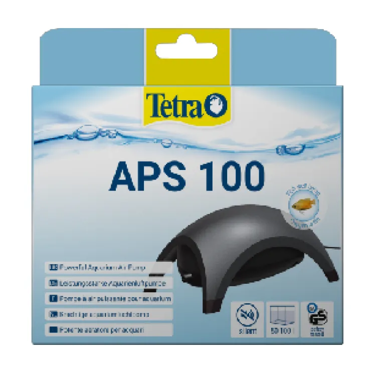 Tetra APS 100 Sessiz Hava Motoru - Siyah - 50/100L Akvaryum
