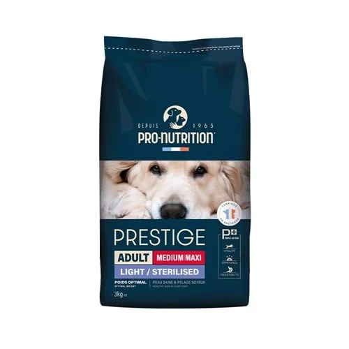 Pro Nutrition Prestige Sterilised Orta Irk Yetişkin Köpek Maması 3KG