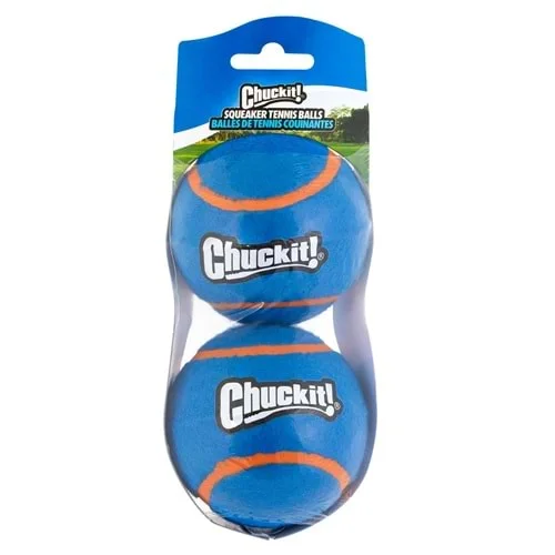 Chuckit! Sesli 2'li Tenis Köpek Oyun Topu (Büyük Boy)