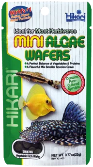 Hikari Mini Vatoz & Yosun Yiyici Wafer Yem 22 g