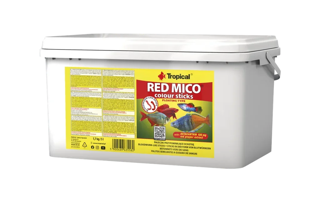 Tropical Red Mico Colour Sticks (Kovadan Bölme)