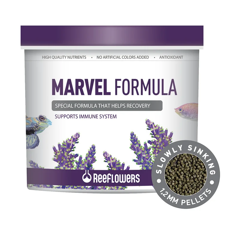 ReeFlowers Marvel Formula Pellet 1,2 mm (Kovadan Bölme)
