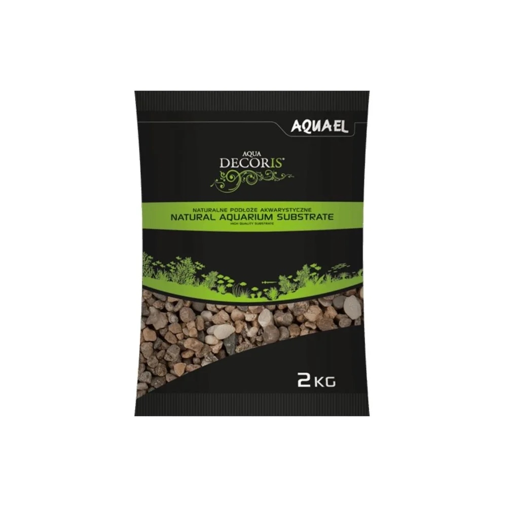Aquael Doğal Çok Renkli Çakıl 3-5MM 10KG