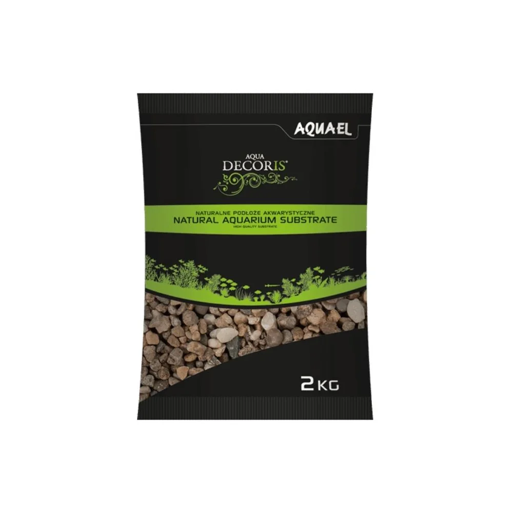 Aquael Doğal Çok Renkli Çakıl 5-10MM 10KG