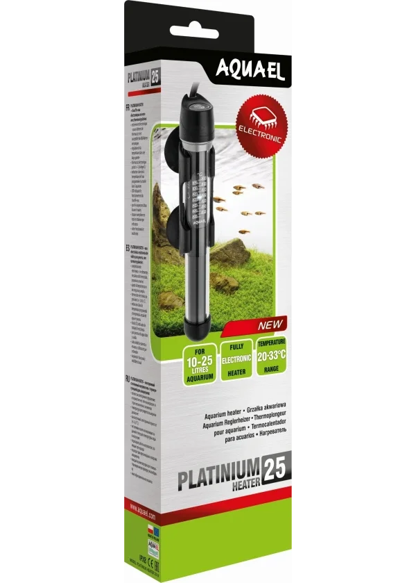 Aquael Glass Heater Platinium 25W Akvaryum Isıtıcısı