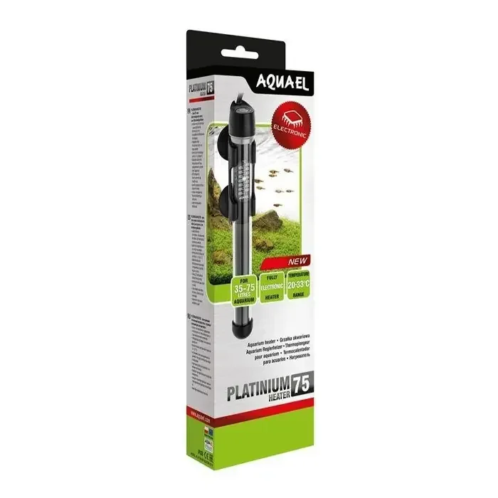 Aquael Glass Heater Platinium 75W Akvaryum Isıtıcısı