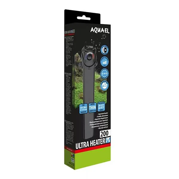 Aquael Ultra Heater D&N 200W Plastik Akvaryum Isıtıcısı