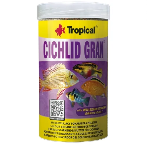 Tropical Cichlid Gran 250ml/138Gr