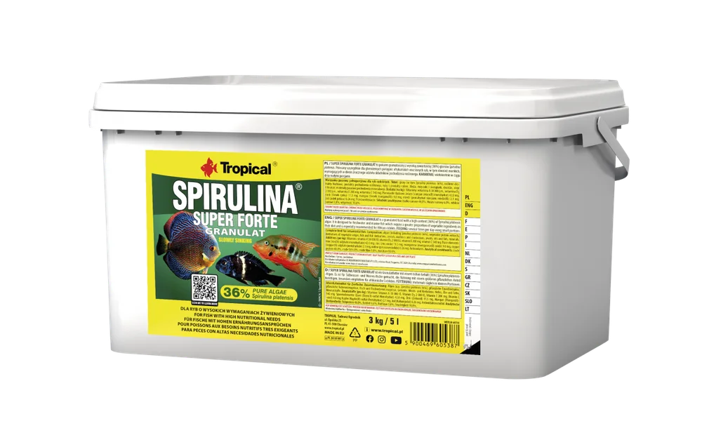Tropical Super Spirulina Forte Gran 5Lt/3Kg