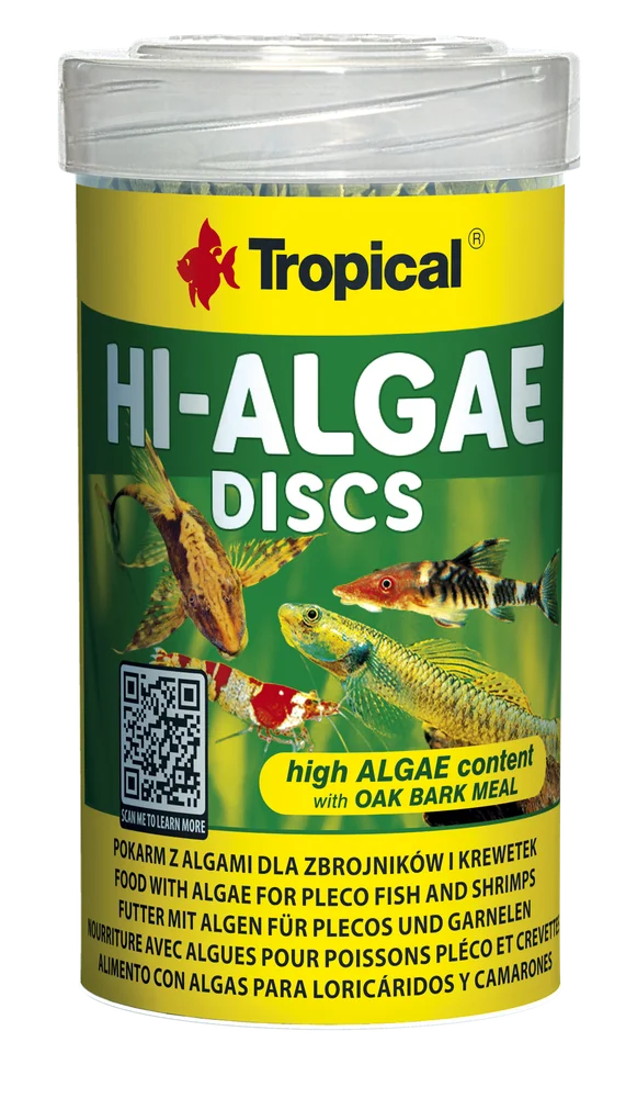 Tropical Hi Algae Discs 100ml/60G