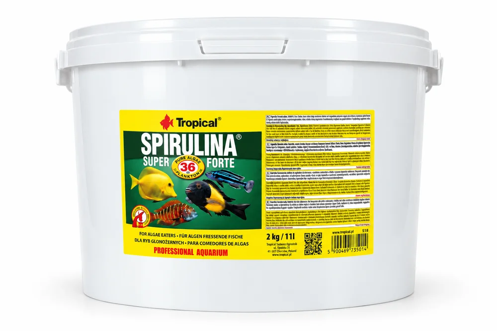 Tropical Super Spirulina Forte 11Lt/2Kg