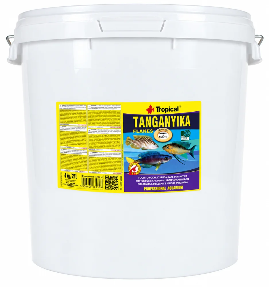 Tropical Tanganyika Flakes 21Lt/4Kg