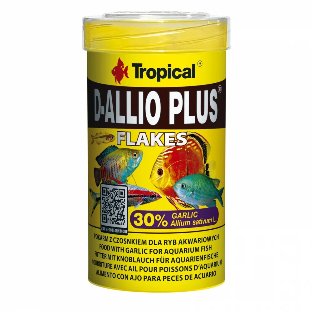 Tropical D-Allio Plus Flakes 100ml/20Gr