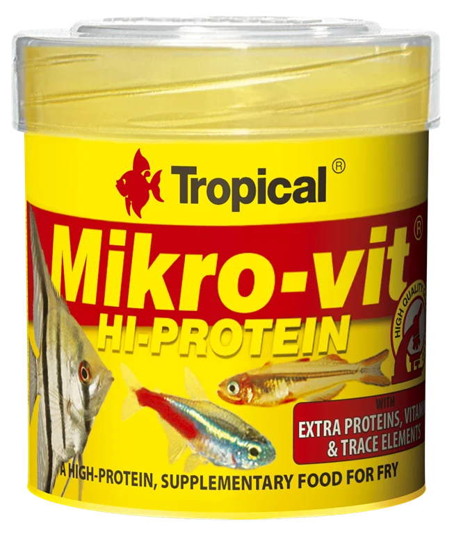 Tropical Mikro-Vit Hi-Protein 50ml/32Gr ( Yavru Balık Yemi )
